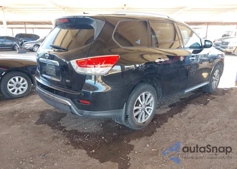 2013 Nissan Pathfinder Sv из США, поврежденный, VIN 5N1AR2MN5DC601335